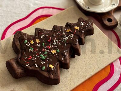 Šokoladinis keksiukas su spanguolėmis „Eglutė“ pagrindine nuotrauka