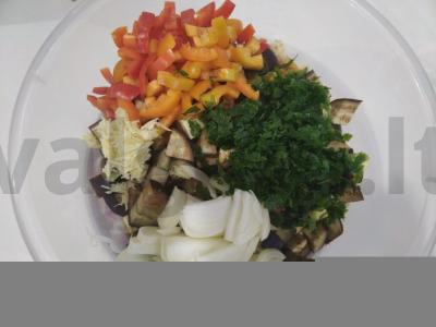 Marinuoti baklažanai Žingsnis 6