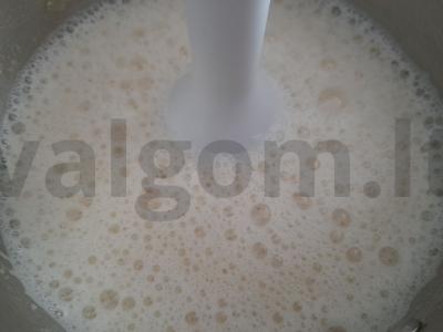 Žirnių, bulvių ir faršo sriuba Žingsnis 5