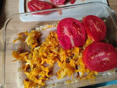 Ryžių apkepas su žuvimi Žingsnis 7