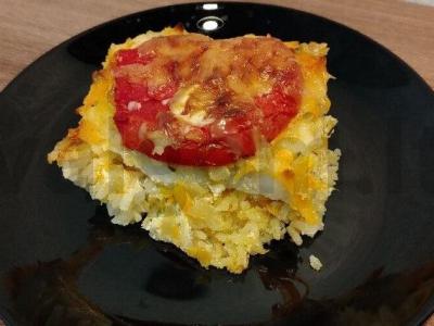 Ryžių apkepas su žuvimi pagrindine nuotrauka