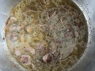 Grikių košė su jautiena pagal pirklių receptą Žingsnis 3