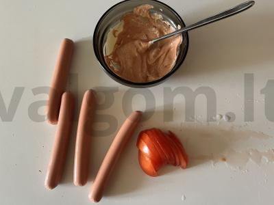 Skanūs greitieji dešrainiai Žingsnis 1