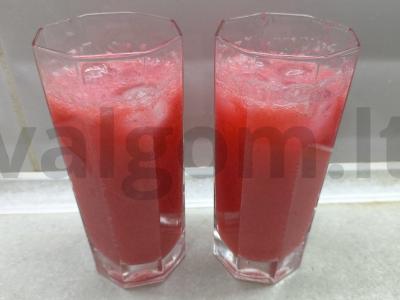 Aviečių limonadas per 5 minutes pagrindine nuotrauka