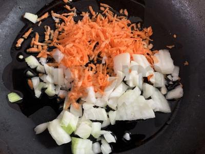 Įdarytos paprikos su kvietine koše Žingsnis 1