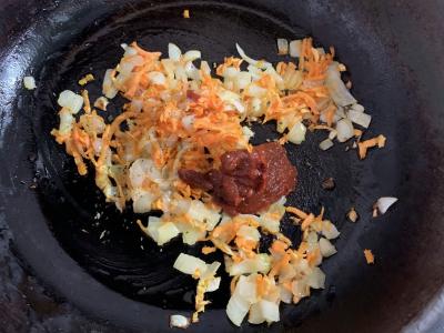 Įdarytos paprikos su kvietine koše Žingsnis 4