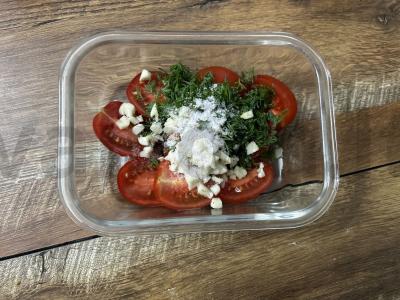 Sūdyti pomidorai su krapais ir česnaku Žingsnis 4