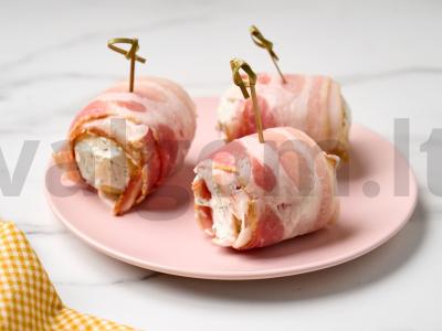 Bulvės su bekonu oro grilyje Žingsnis 4