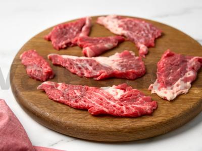 Makaronai su jautiena pomidorų-grietinėlės padaže Žingsnis 1