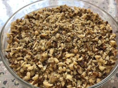 Varškės ir riešutų desertas Žingsnis 8