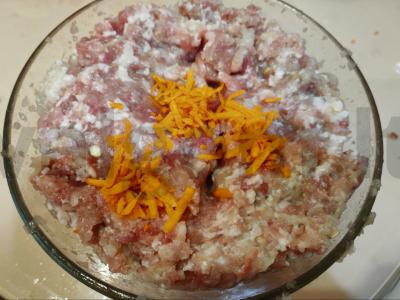 Įdaryti pipirai, kepti po sūriu Žingsnis 8