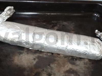 Mėsos ritinys su grybų įdaru Žingsnis 11