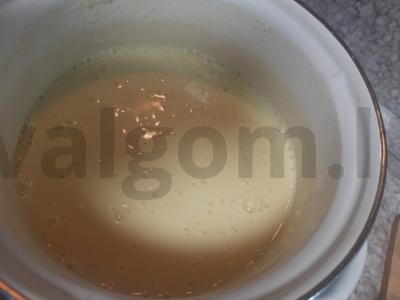 Bulvių tyrės sriuba su varškės sūriu Žingsnis 3