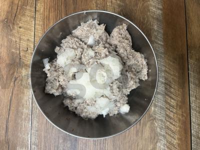 Lula kebabas ant iešmelių orkaitėje Žingsnis 1