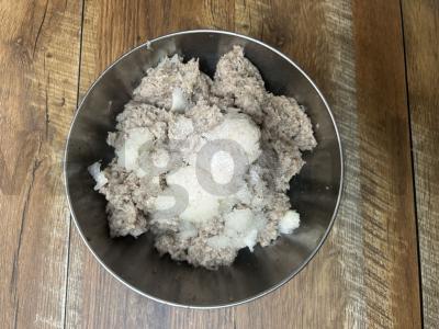 Lula kebabas ant iešmelių orkaitėje Žingsnis 2