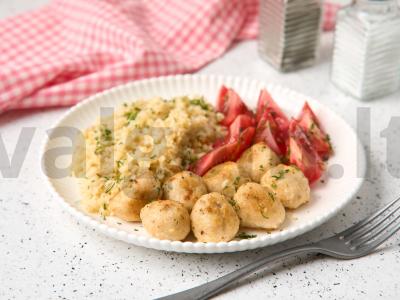 Menkių kotletai su bulguru pagrindine nuotrauka