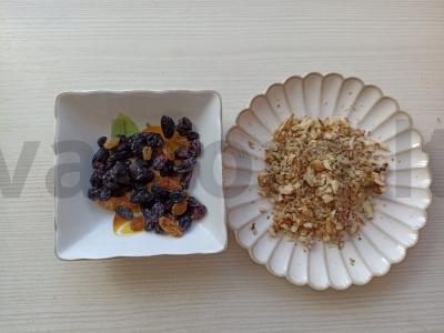 Neįprasti manų sausainiai su riešutais Žingsnis 3