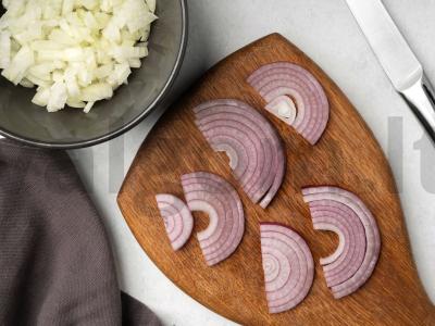 Persiškas lęšių sriuba Žingsnis 1