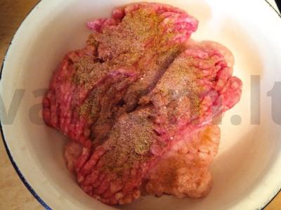 Mėsos zrazai su grybais ir mocarela Žingsnis 4