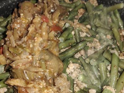 Žaliosios pupelės su faršu ir žolelėmis Žingsnis 5