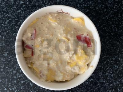 Kepinys su dribsniais ir varškės sūriu Žingsnis 4