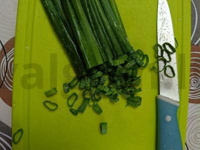 Vyniotiniai su kumpiu, varške ir sūriu Žingsnis 4