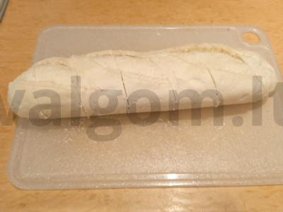 Česnakinis ir žolelių batonėlis Žingsnis 3