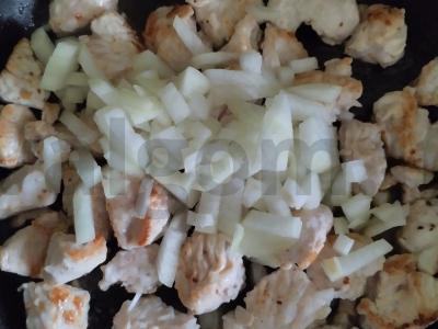 Indėnų troškinys su bulvėmis Žingsnis 3