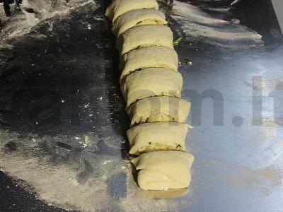 Bulvių sraigės „Sūrio“ Žingsnis 16