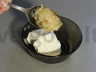 Salotas su daržovėmis ir bekonu Žingsnis 10