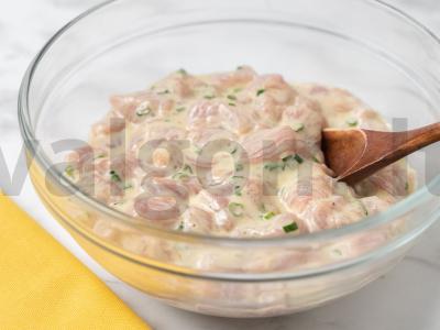 «Rastrepkos» iš kalakutienos Žingsnis 3