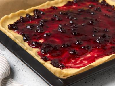 Sausainiai su juodaisiais serbentais Žingsnis 6