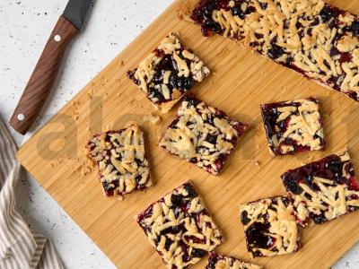 Sausainiai su juodaisiais serbentais Žingsnis 8