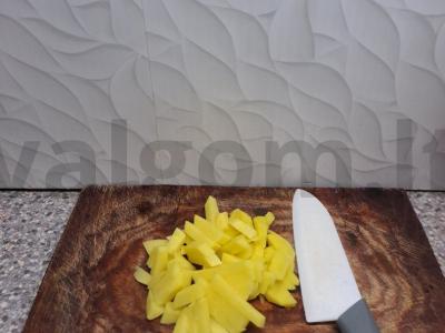 Sūrusis sriuba su marinuotais pomidorais Žingsnis 3