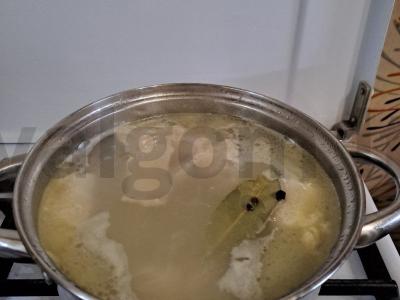 Sūrusis sriuba su marinuotais pomidorais Žingsnis 8