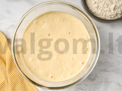 Šventinis tortas su mandarinais Žingsnis 5