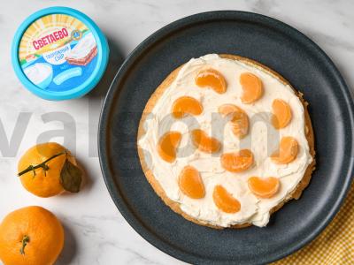 Šventinis tortas su mandarinais Žingsnis 8