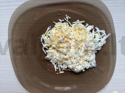 Tuno, kiaušinio ir avokado užtepas Žingsnis 1