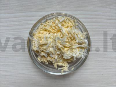 Tuno, kiaušinio ir avokado užtepas Žingsnis 2