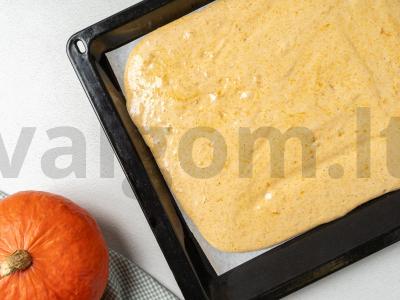 Moliūgų ritinys Žingsnis 7