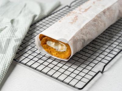 Moliūgų ritinys Žingsnis 10