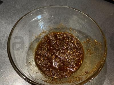 Kepta upėtakis su unagi padažu ir batatu Žingsnis 2