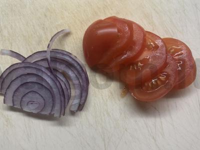 Šaurma tortilijoje pusryčiams Žingsnis 2