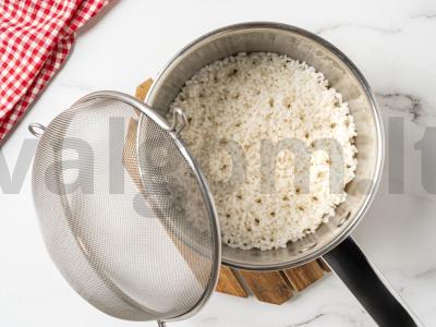 Kopūstai su faršu ir ryžiais Žingsnis 1