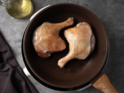 Anties kojos su grybais Žingsnis 1