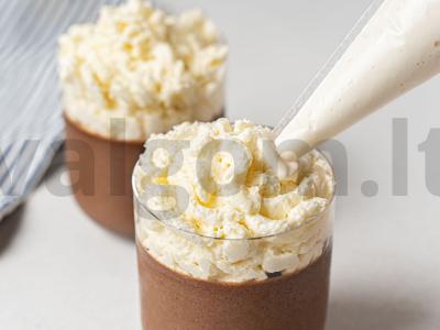 Desertas „Kremas kapučino“ Žingsnis 10