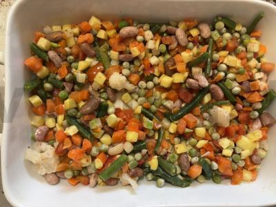 Kepta upėtakis su daržovėmis Žingsnis 4