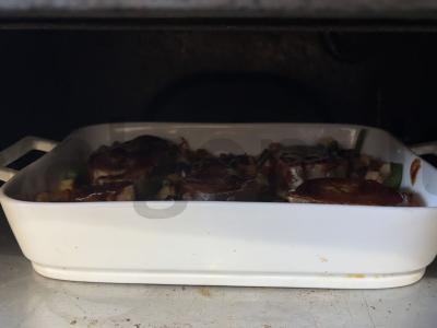 Kepta upėtakis su daržovėmis Žingsnis 9