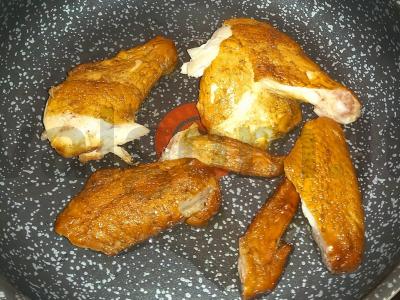 Žirnių sriuba su adjika ir rūkytais produktais Žingsnis 4