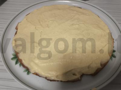 Tortas „Estherhazi“ su abrikosų džemu Žingsnis 7